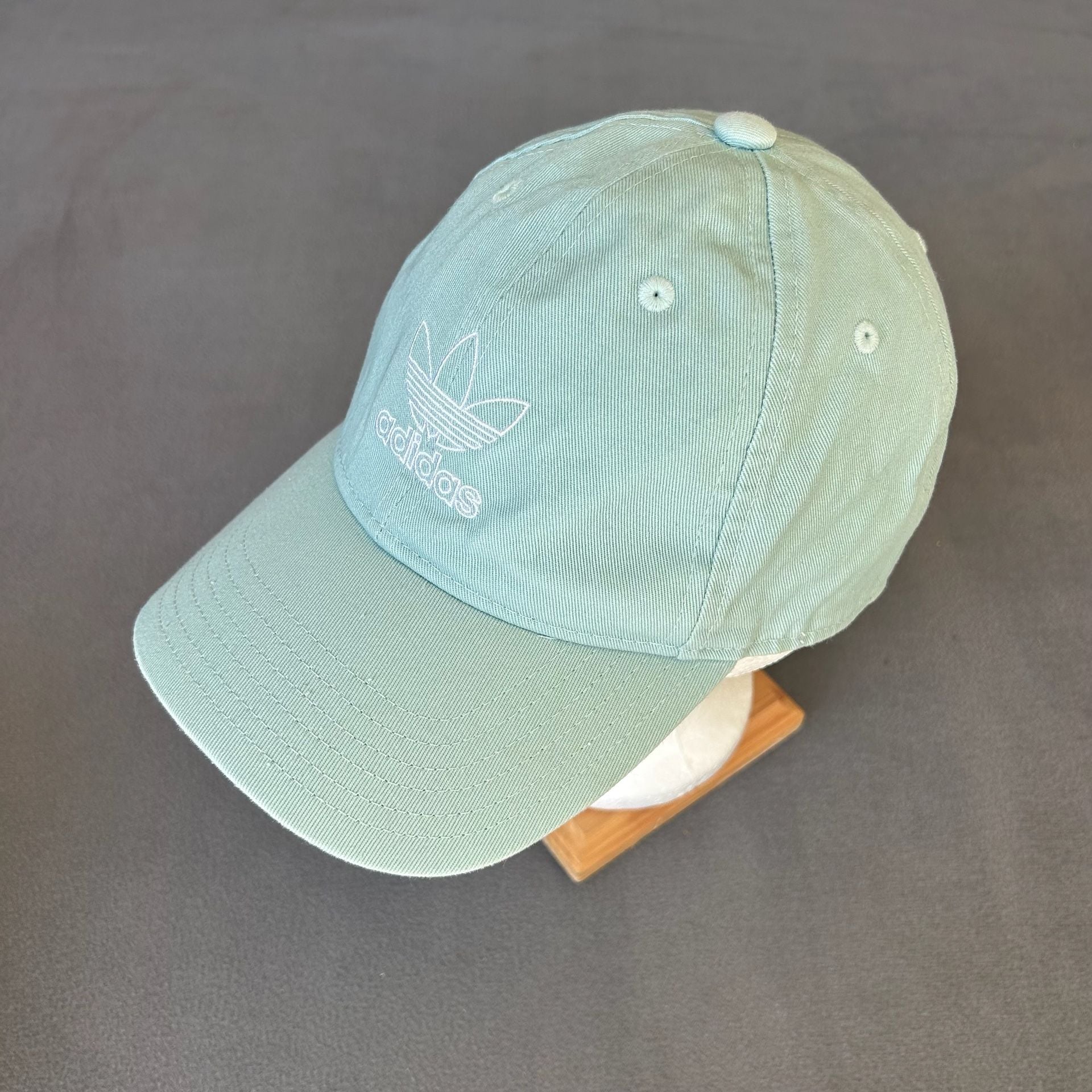 Adidas Originals Relaxed Strapback Hat OSFM Mint Green Cotton Cap 7