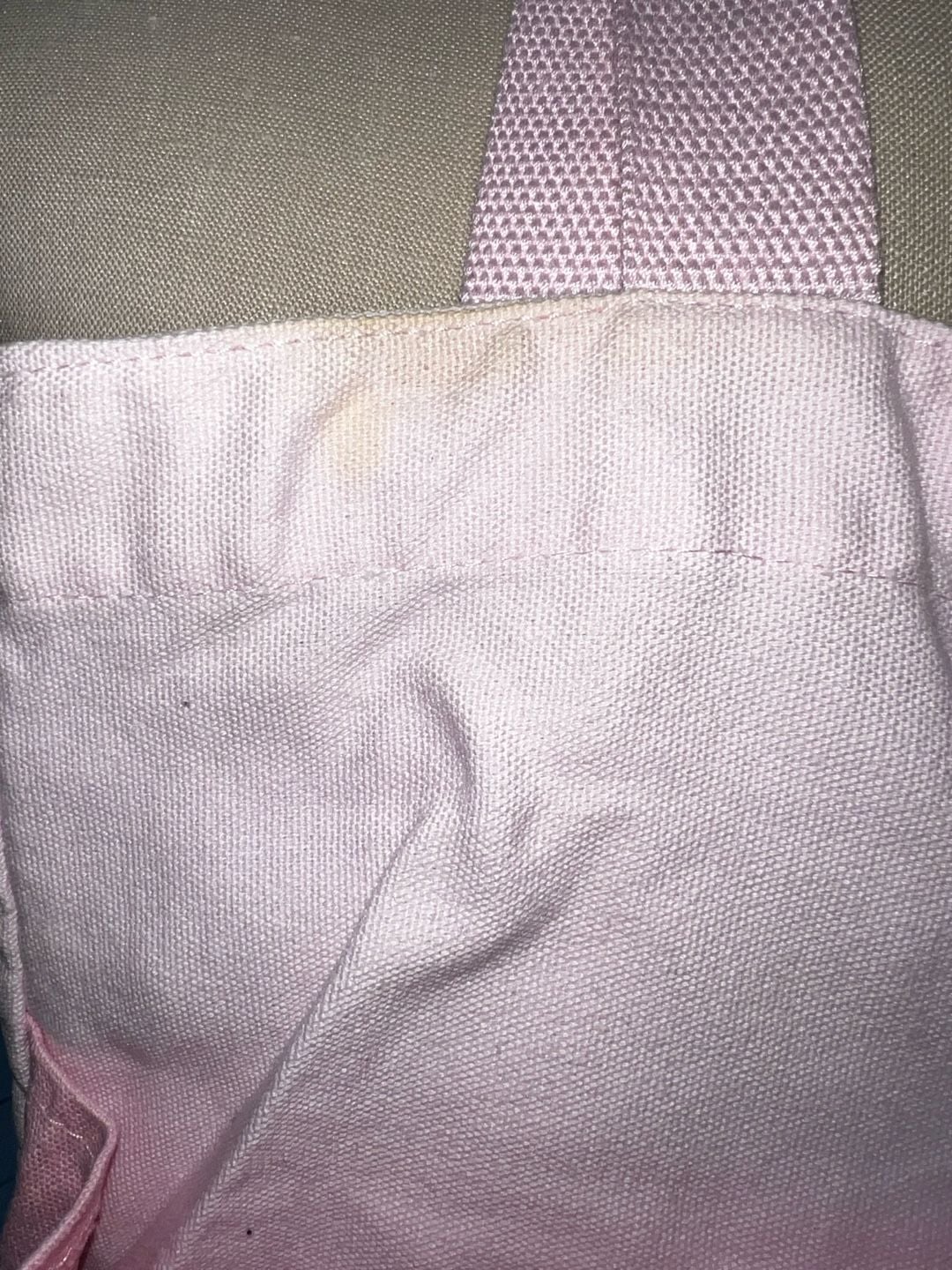 Victoria's Secret Canvas Beach Tote Pink Ombre Multi-Pocket Bag 4