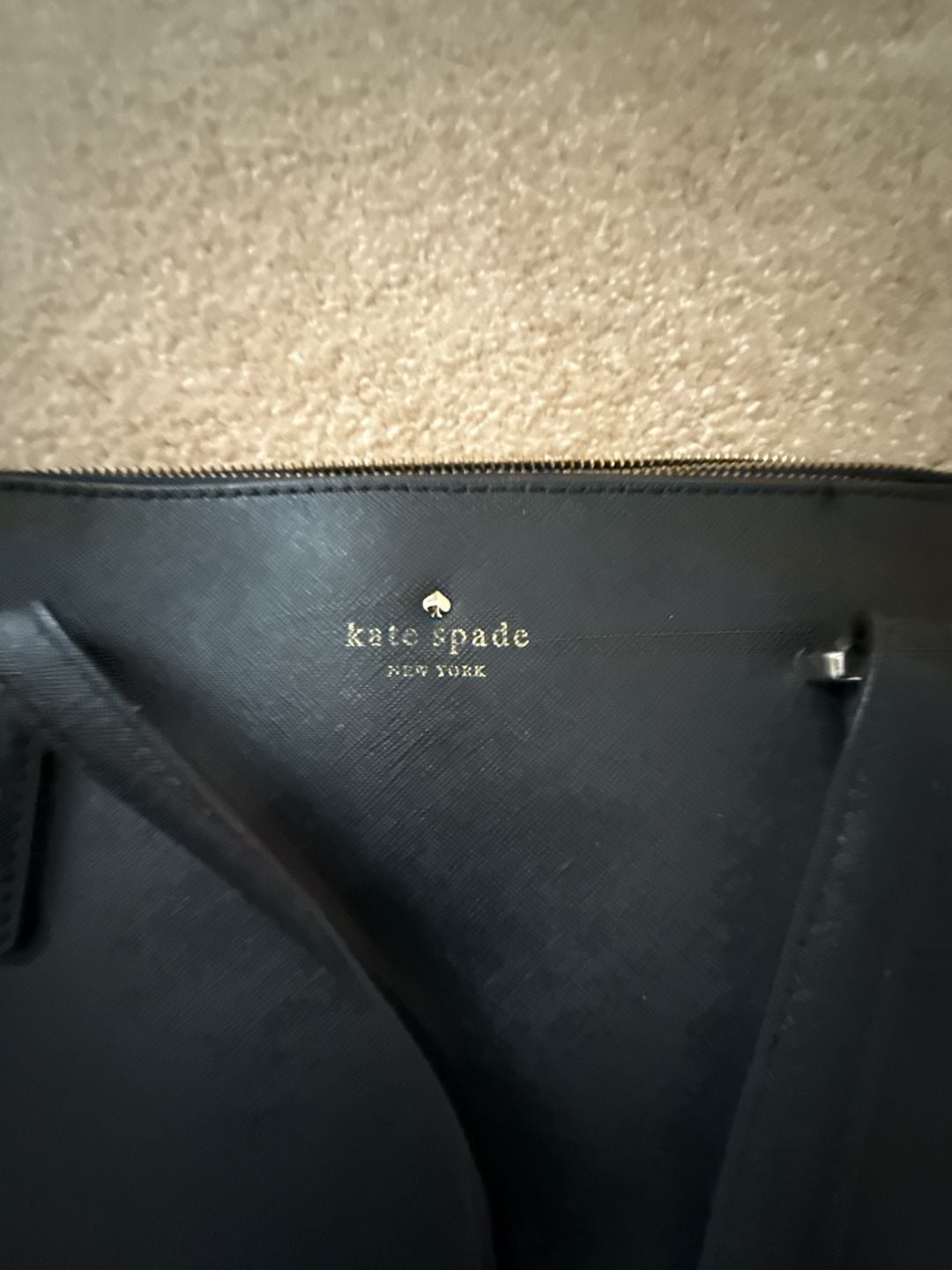 Kate Spade New York Cedar Street Elissa Tote Black Leather 3