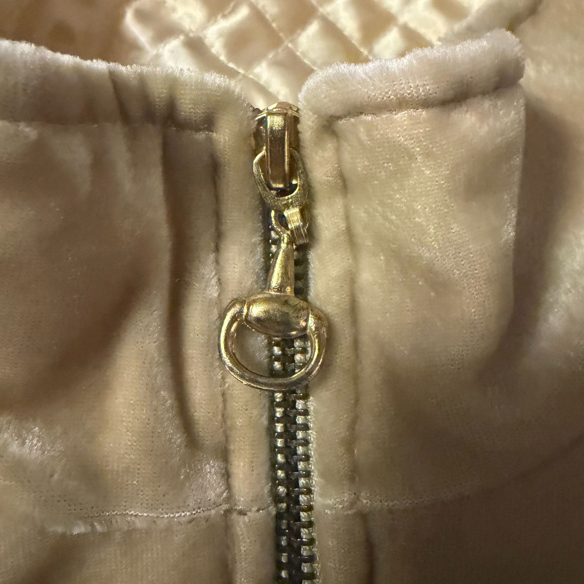 Villager Sport by Liz Claiborne Velour Jumpsuit Gold
#13V926 12