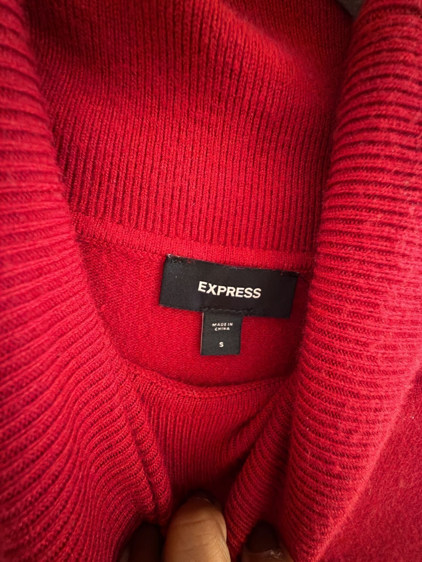 Ribbed Turtleneck Midi Sweater Dress 11