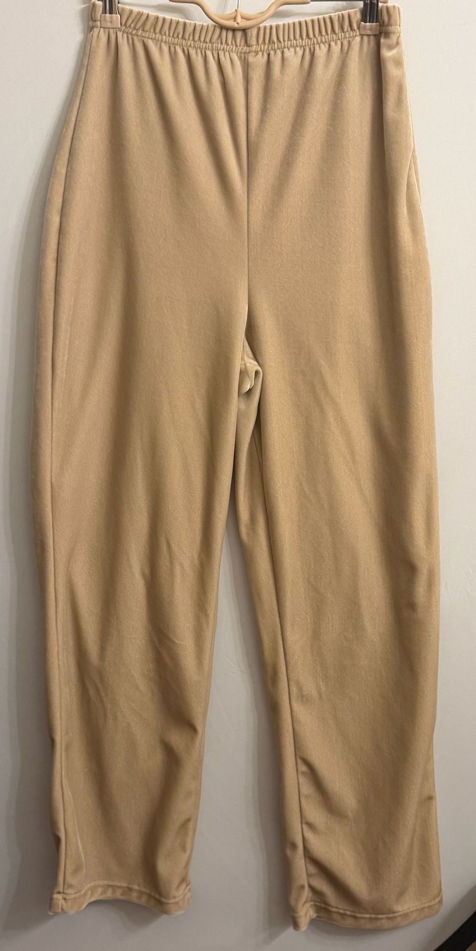 Villager Sport by Liz Claiborne Velour Jumpsuit Gold
#13V926 9