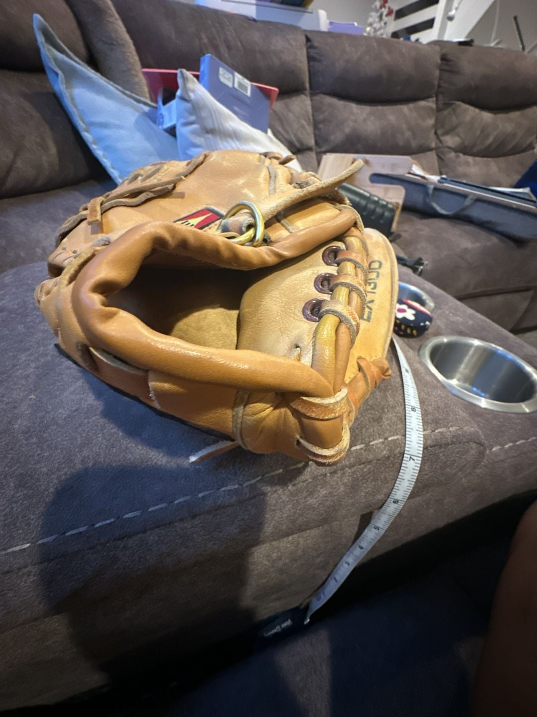Easton EX1300 Baseball Glove 12 Inch Tan Leather 12