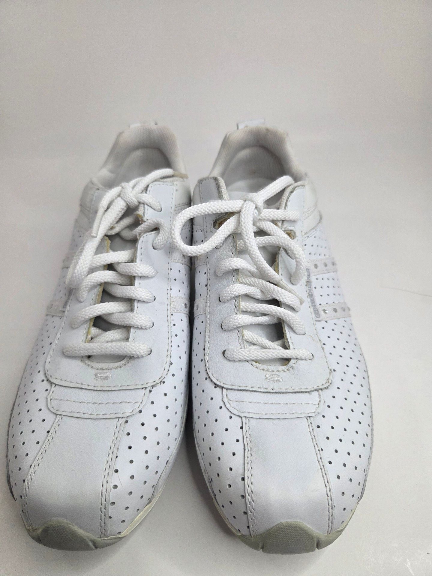 Skechers White Leather Sneakers 3