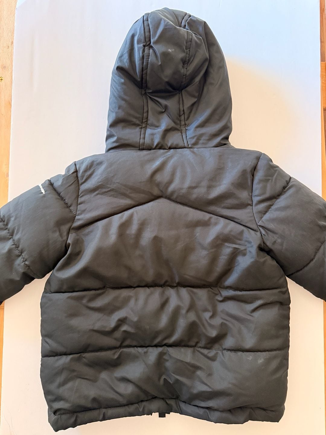 Ben Sherman Puffer Jacket Size 2T Black Sherpa Lined Hooded Winter Coat 5