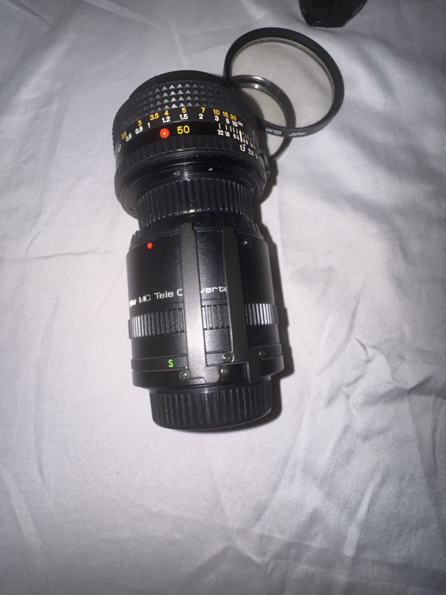 Minolta X-700 35mm SLR Film Camera Bundle With Lenses Flash 13