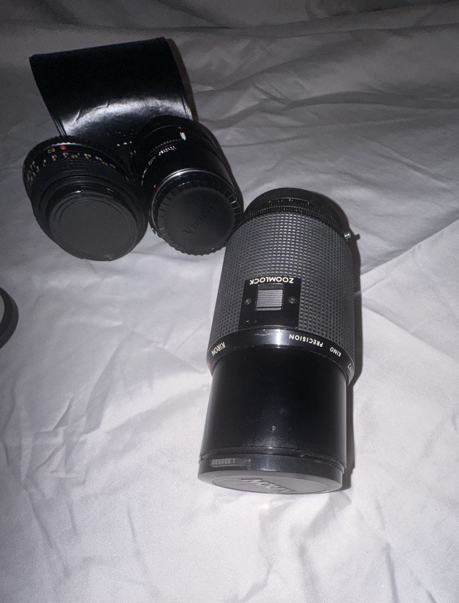 Minolta X-700 35mm SLR Film Camera Bundle With Lenses Flash 7