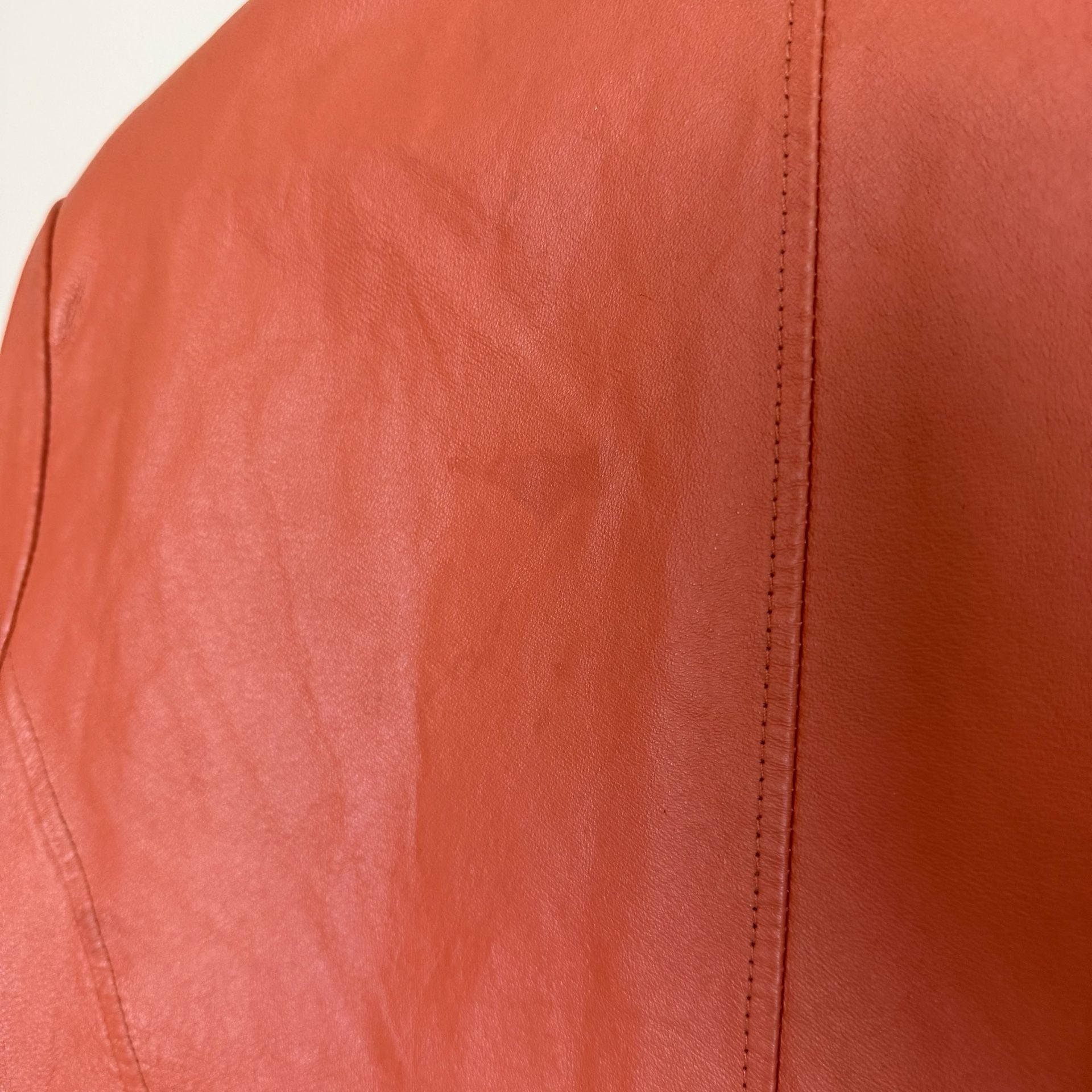 Pumpkin Spice Leather Jacket 7