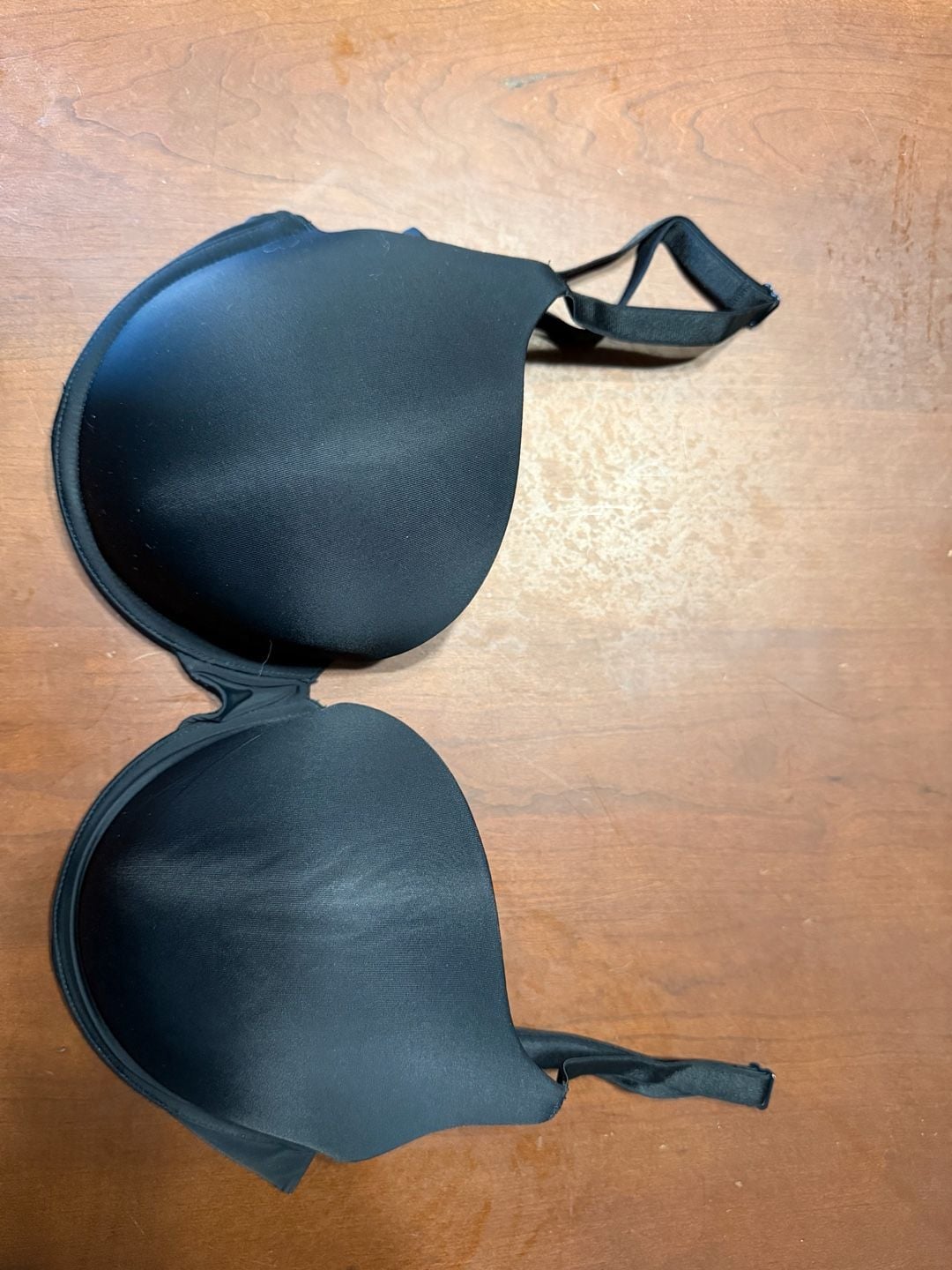Victoria's Secret T-Shirt Push-Up Full Coverage Bra Size 34DDD Black