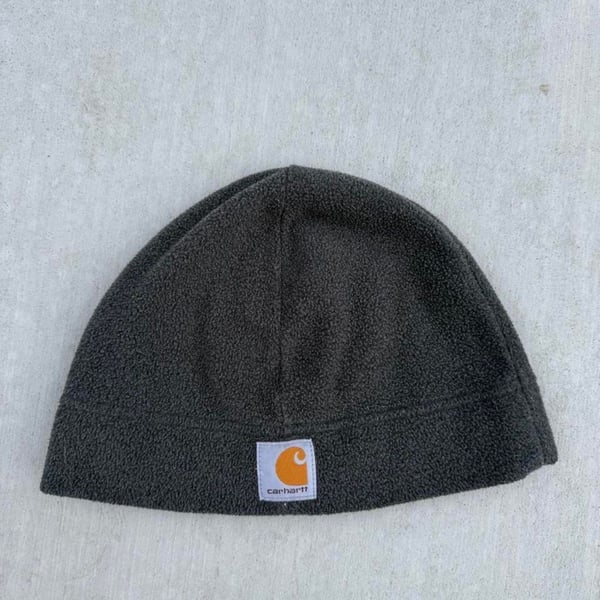 Carhartt Fleece Beanie Charcoal Grey