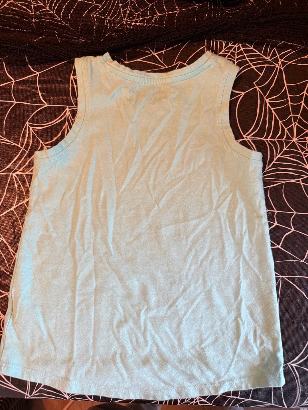 Cat & Jack Mermaid Tank Top Size 5T Light Blue Graphic 3