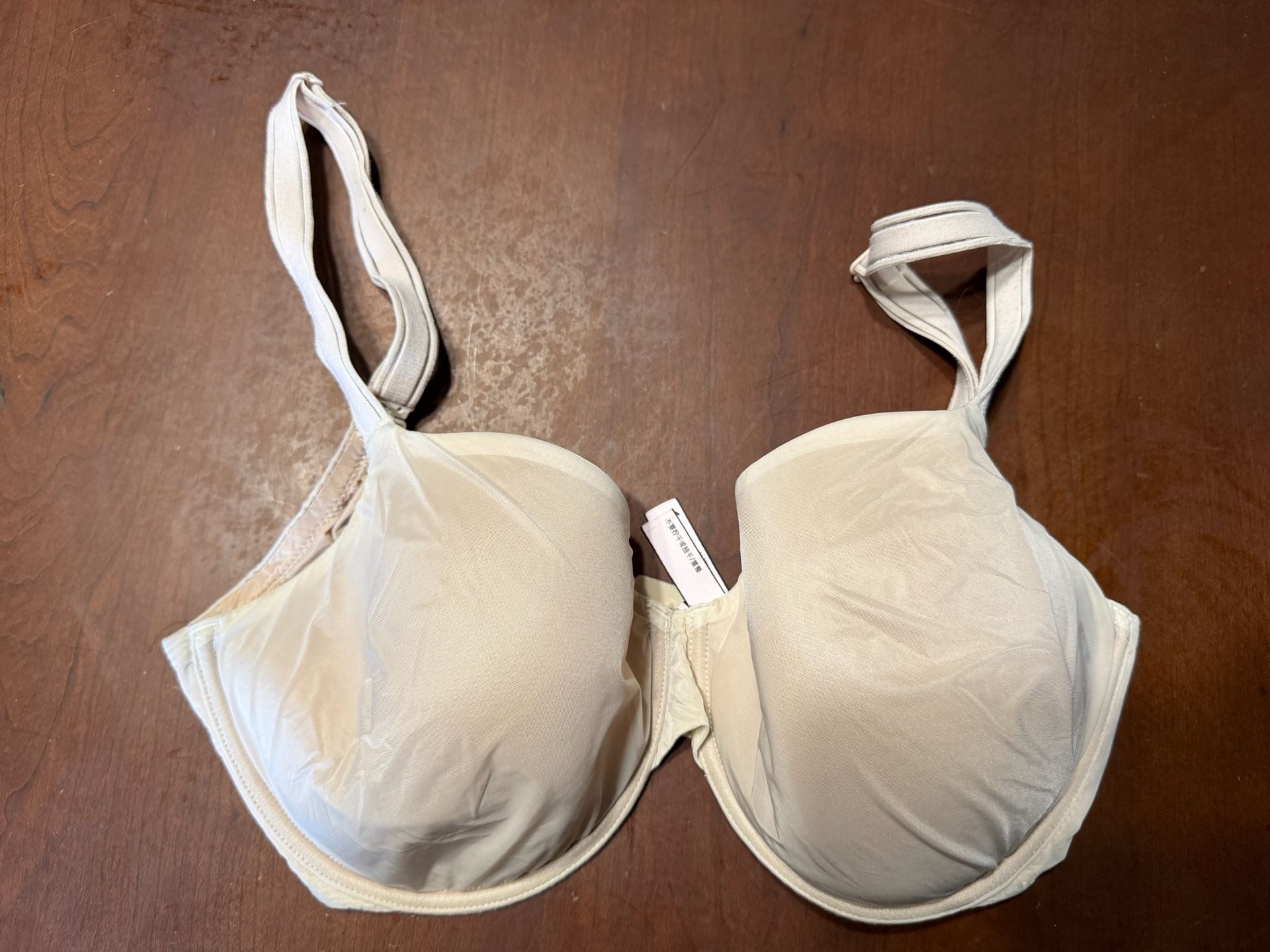 Victoria's Secret Bra Lightly Lined Beige Nude Underwire