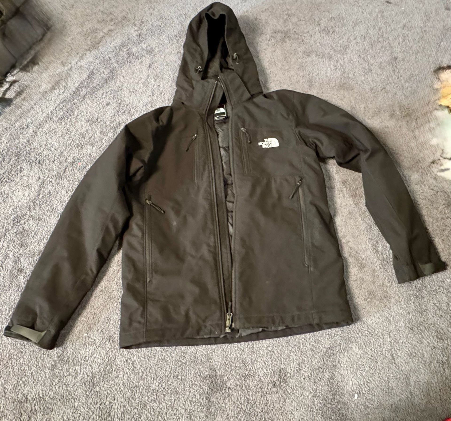 The North Face Apex Bionic Softshell Hooded Jacket Size S Black 6