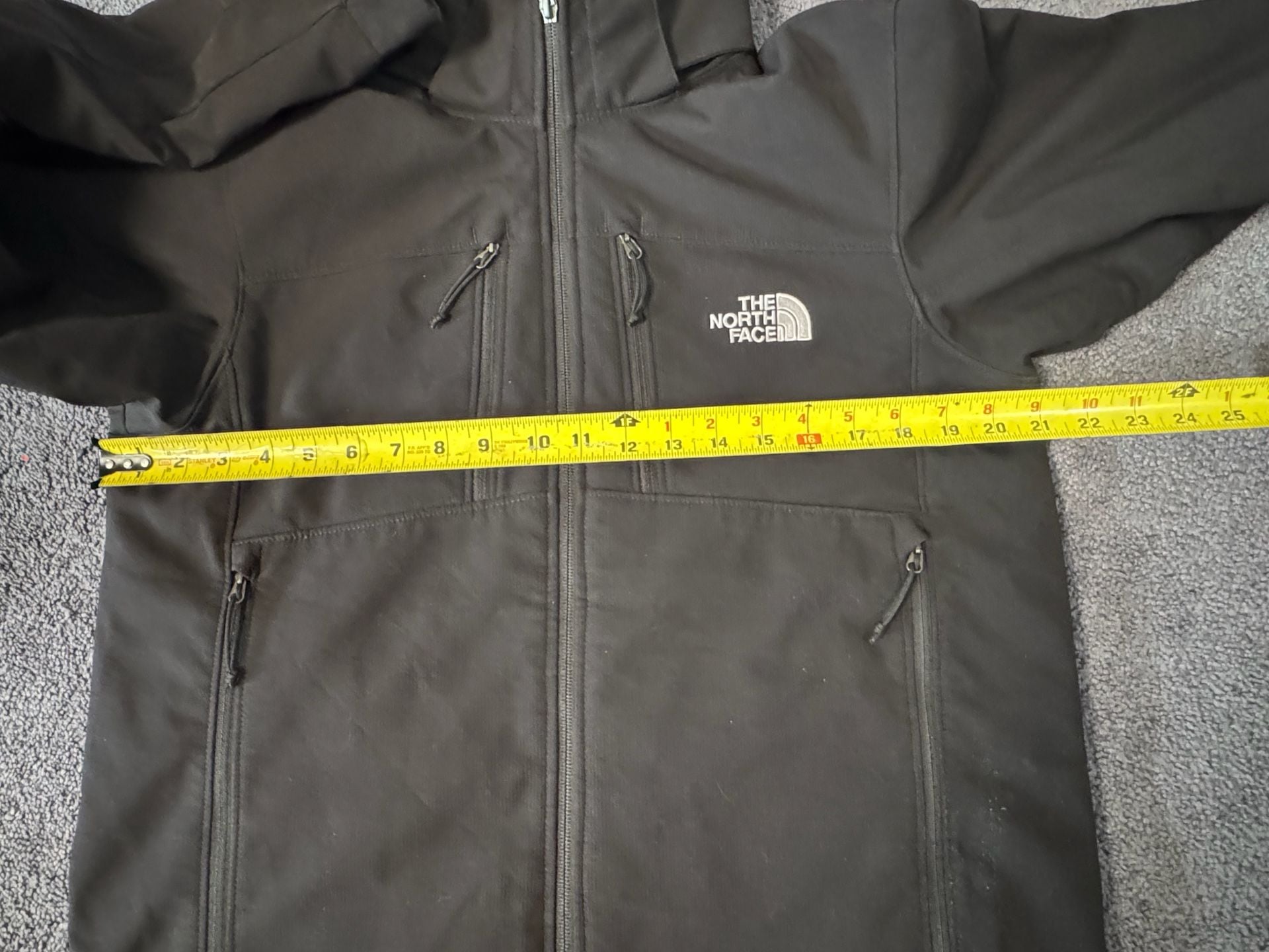 The North Face Apex Bionic Softshell Hooded Jacket Size S Black 7