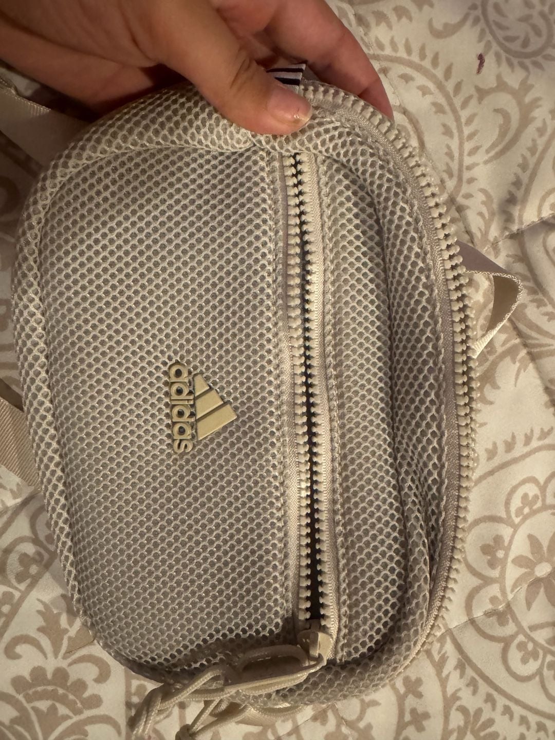Adidas Airmesh Waist Pack Fanny Bag Off White 6