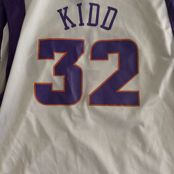 Champion Phoenix Suns Jason Kidd 32 Jersey Size X-Large