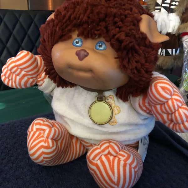 Cabbage Patch Kids Koosas Lion Plush Doll Vintage 1983