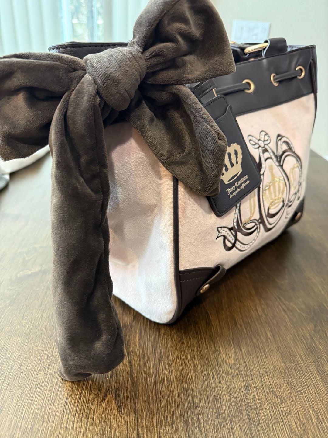 Juicy Couture Lovers Club Daydreamer Tote Bag Dusty Blush 4