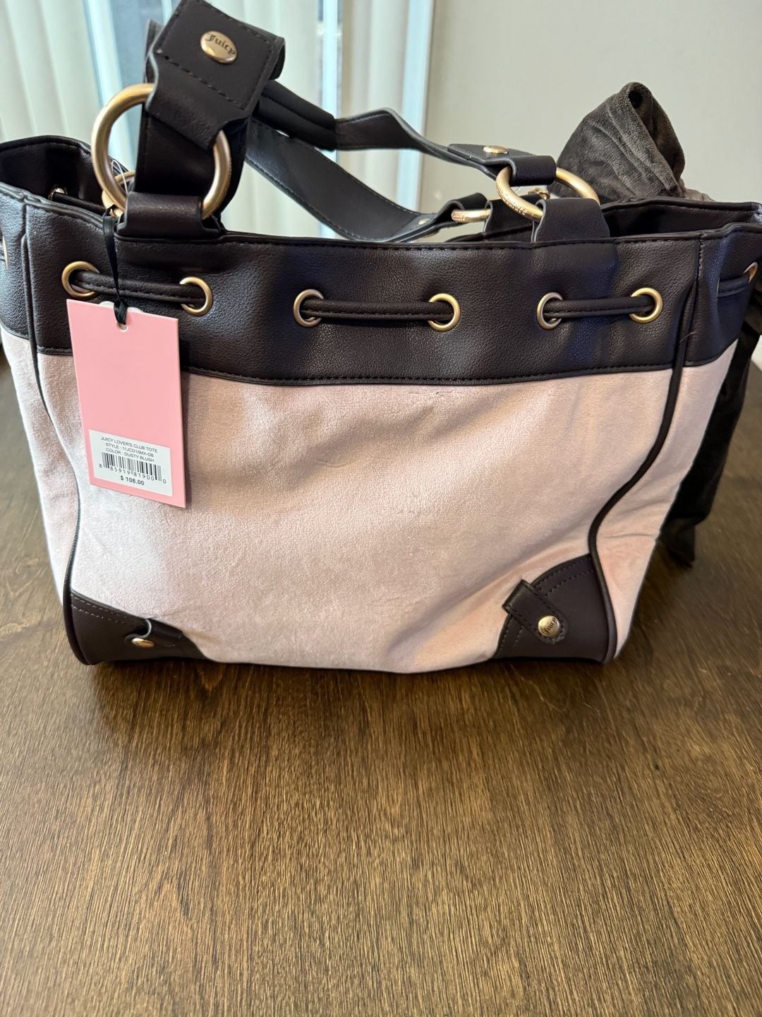 Juicy Couture Lovers Club Daydreamer Tote Bag Dusty Blush 5