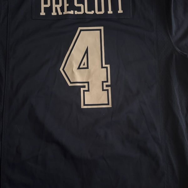 Nike Dallas Cowboys Dak Prescott 4 Jersey Size XXL Navy