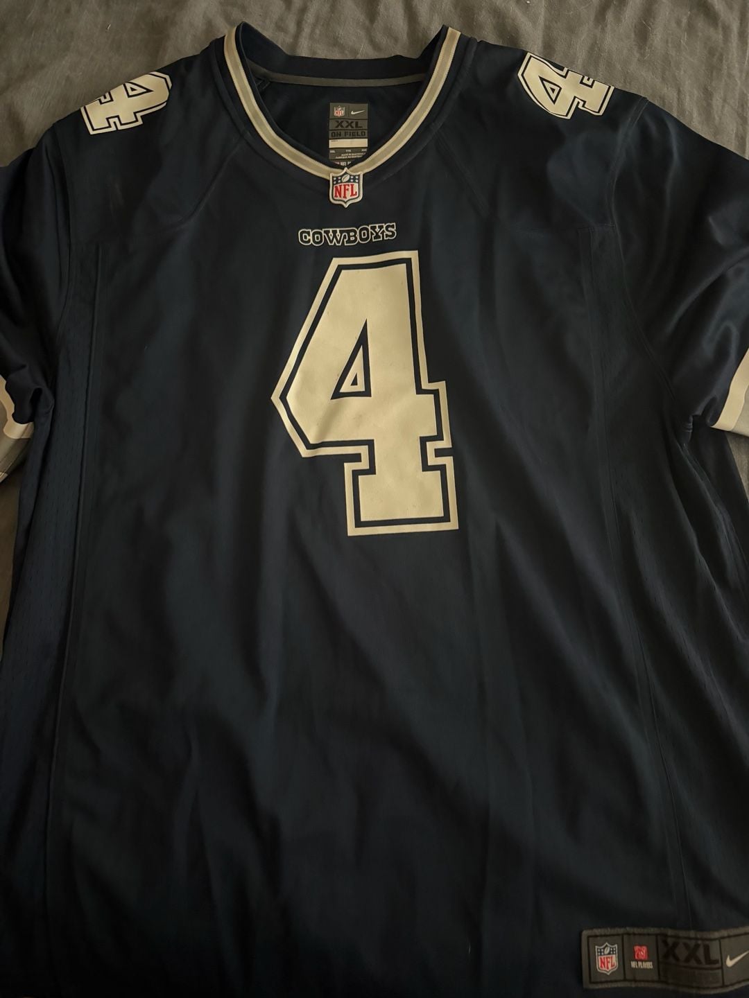 Nike Dallas Cowboys Dak Prescott 4 Jersey Size XXL Navy 3