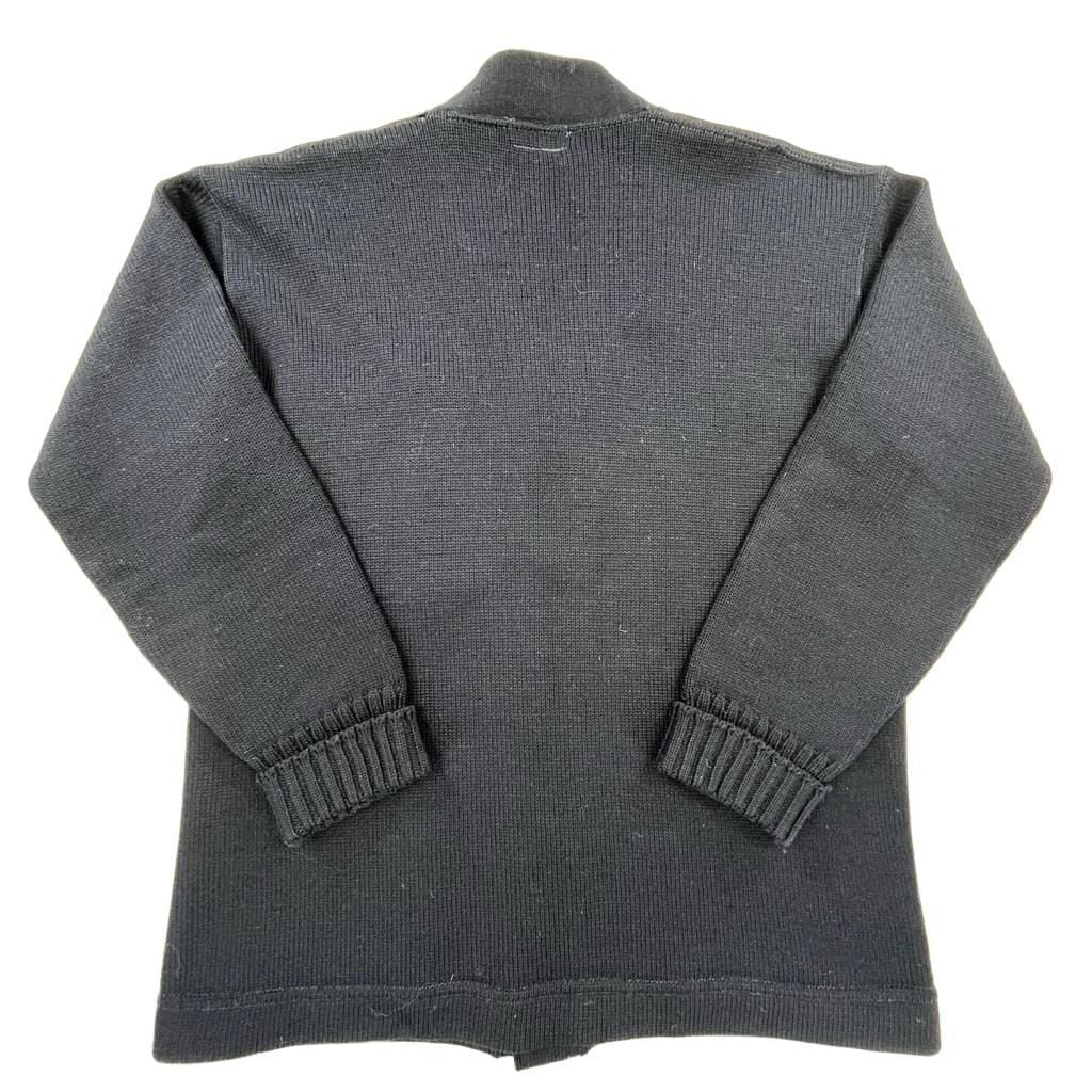 Vintage 1940s Notre Dame Varsity Letterman Cardigan Sand Knit - Sz 46 5