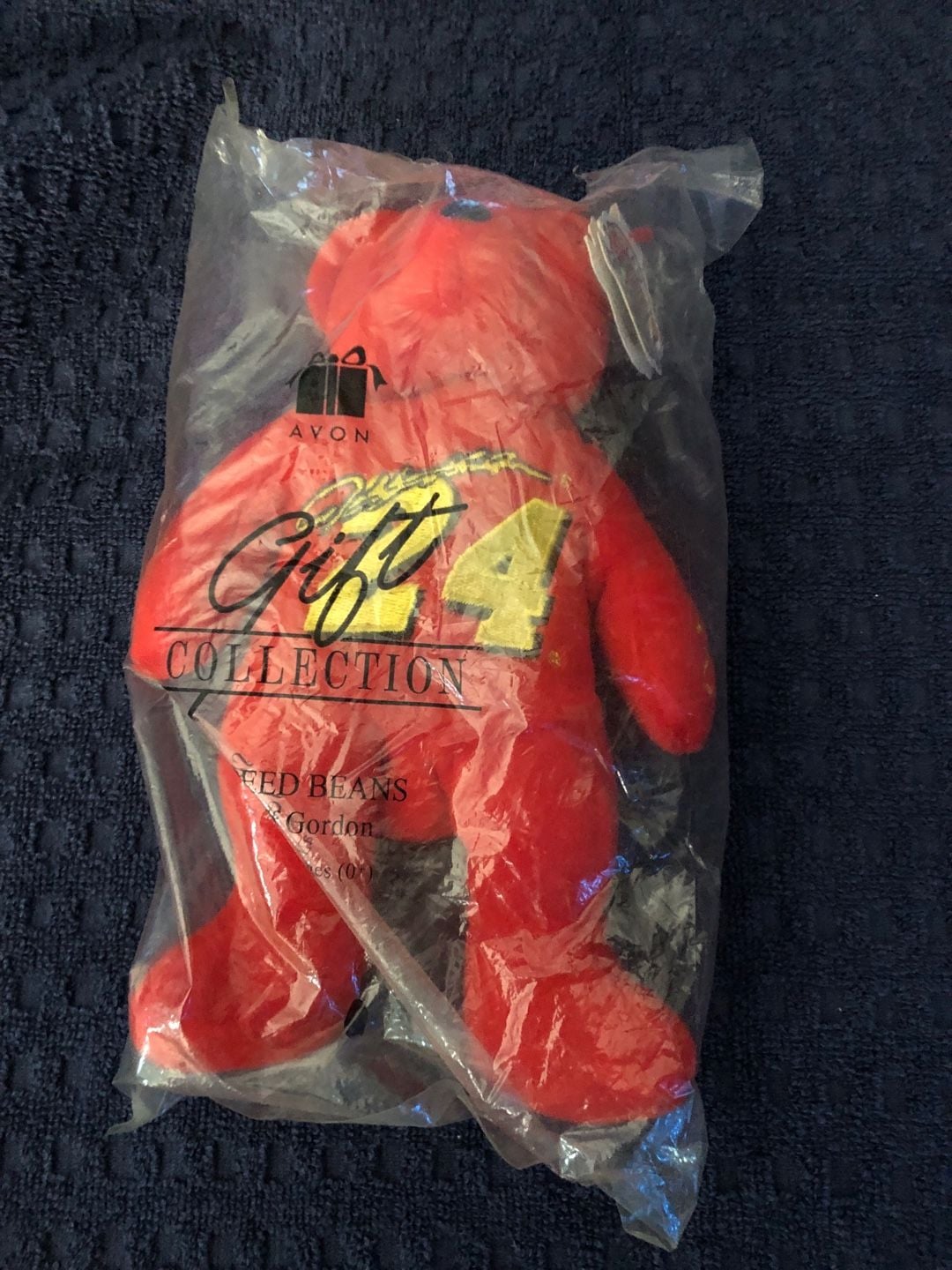 Avon NASCAR Jeff Gordon 24 Team Speed Bean Bear Red 1