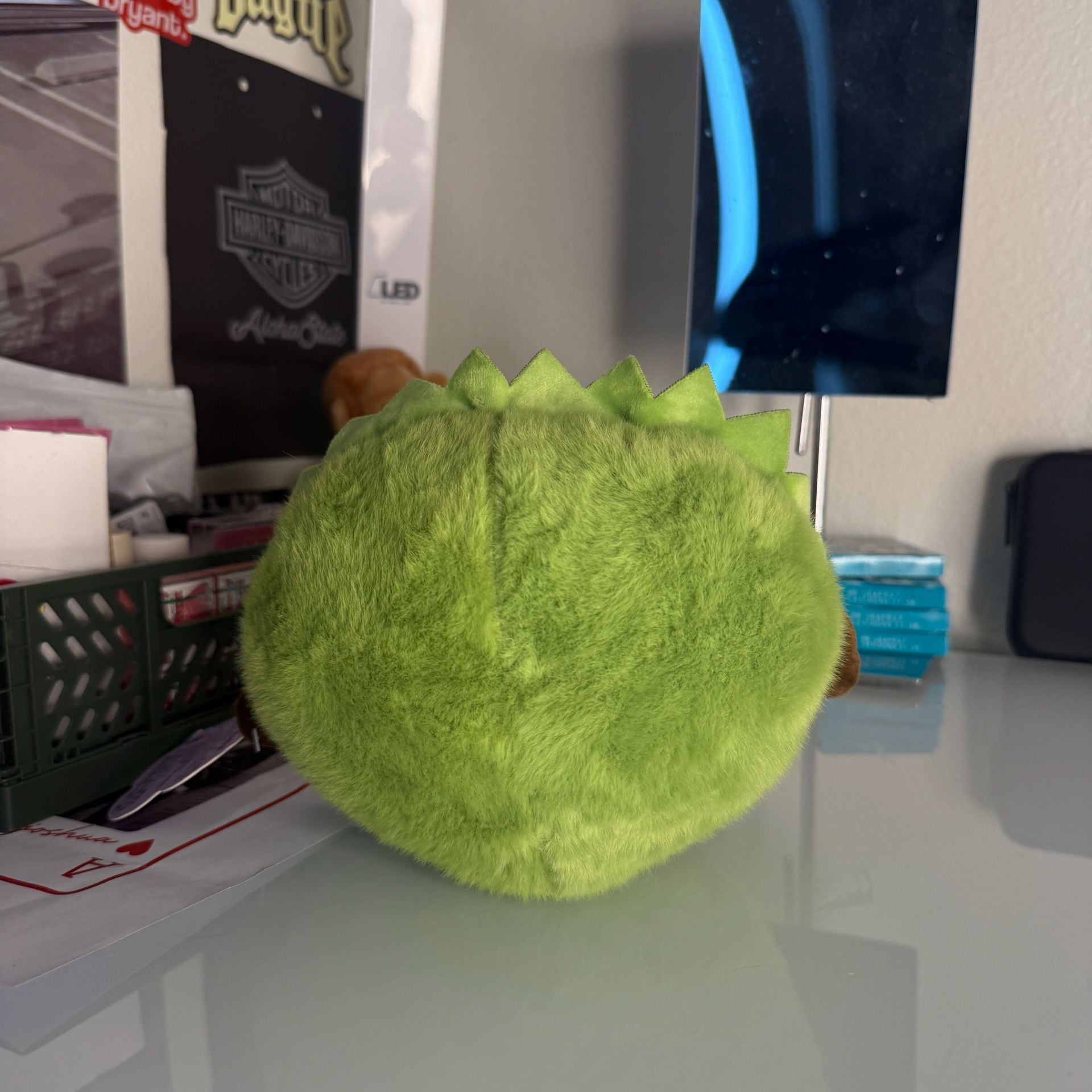 Fresh Durian Plush Toy 5.5 Inches Green Stuffed Fruit 3