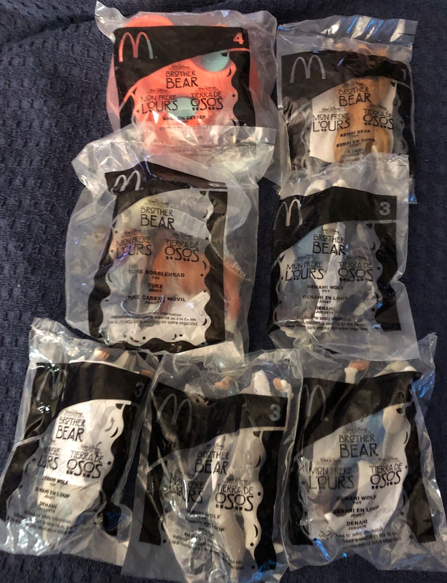 McDonald's Disney Brother Bear Happy Meal Toy Lot 1