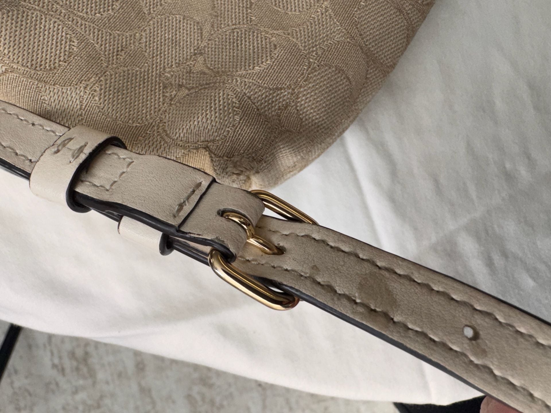 Coach swingpack canvas crossbody bag 4