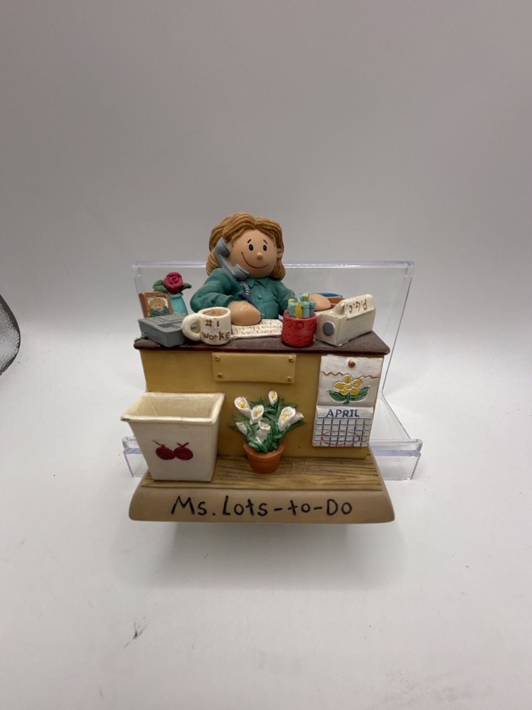 Zingle-Berry Ms. Lots-to-Do Figurine Pavilion Gift Co 1999 1