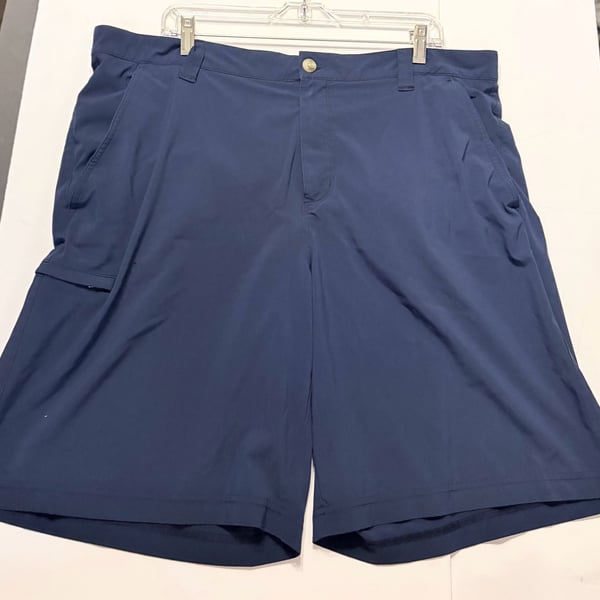 Columbia PFG Shorts Size 40 Navy Blue Performance Fishing Gear