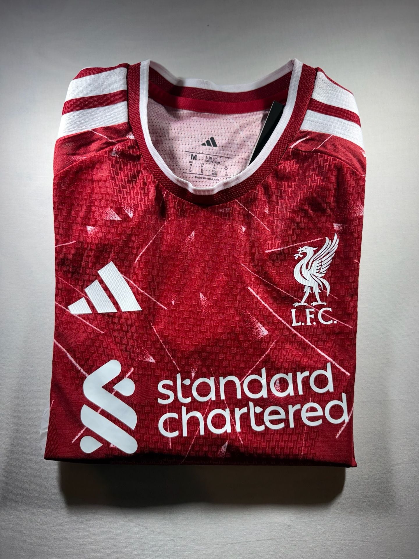 Adidas Liverpool FC Home Long Sleeve Jersey Size M Red 15