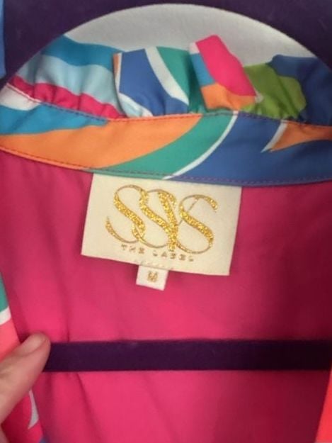 SSYS The Sawyer Sleeveless Ruffle Neck Dress Size M Multi 4