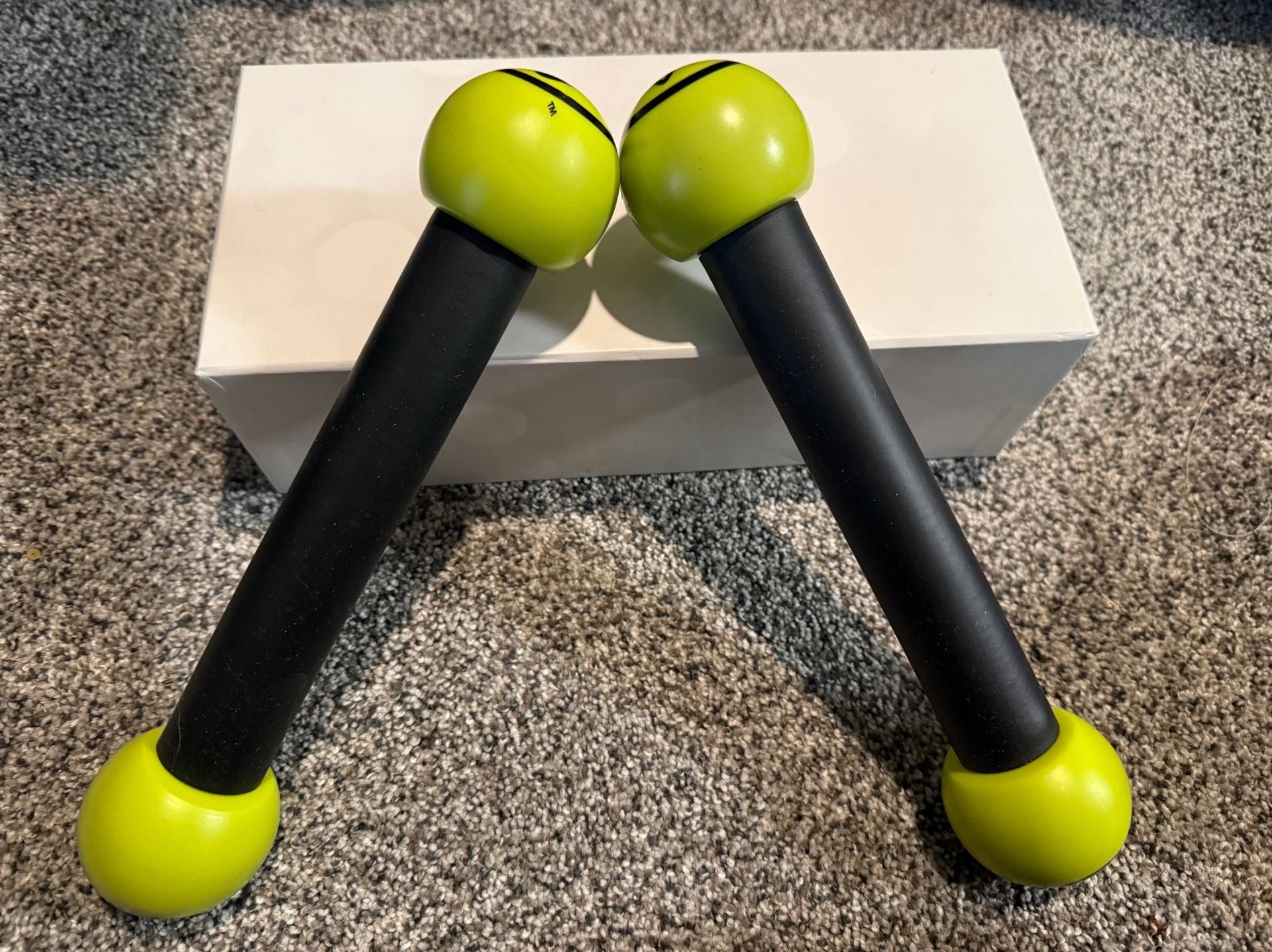 Zumba Fitness Toning Sticks Hand Weights Exercise Fitness Equipment 2