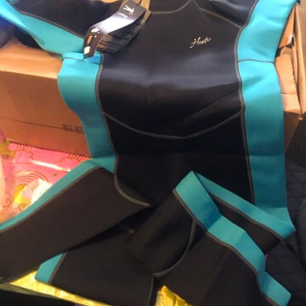 Hevto Wetsuit Black Blue