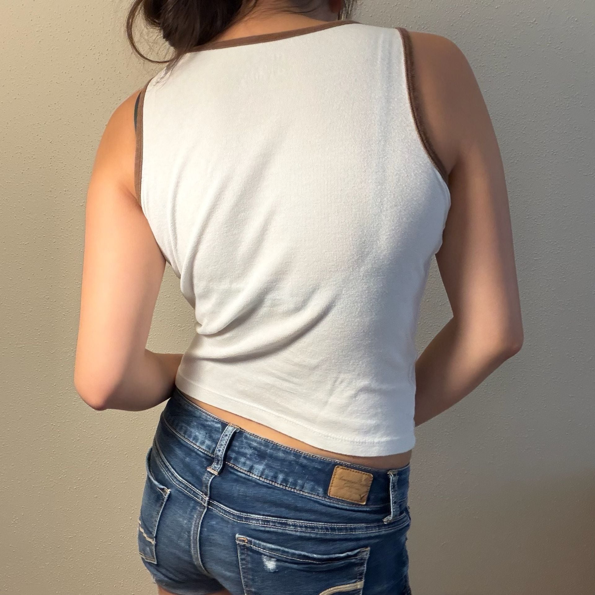 Basic Editions Tank Top Size 10/12 White Just Chillin Frog Y2K 4