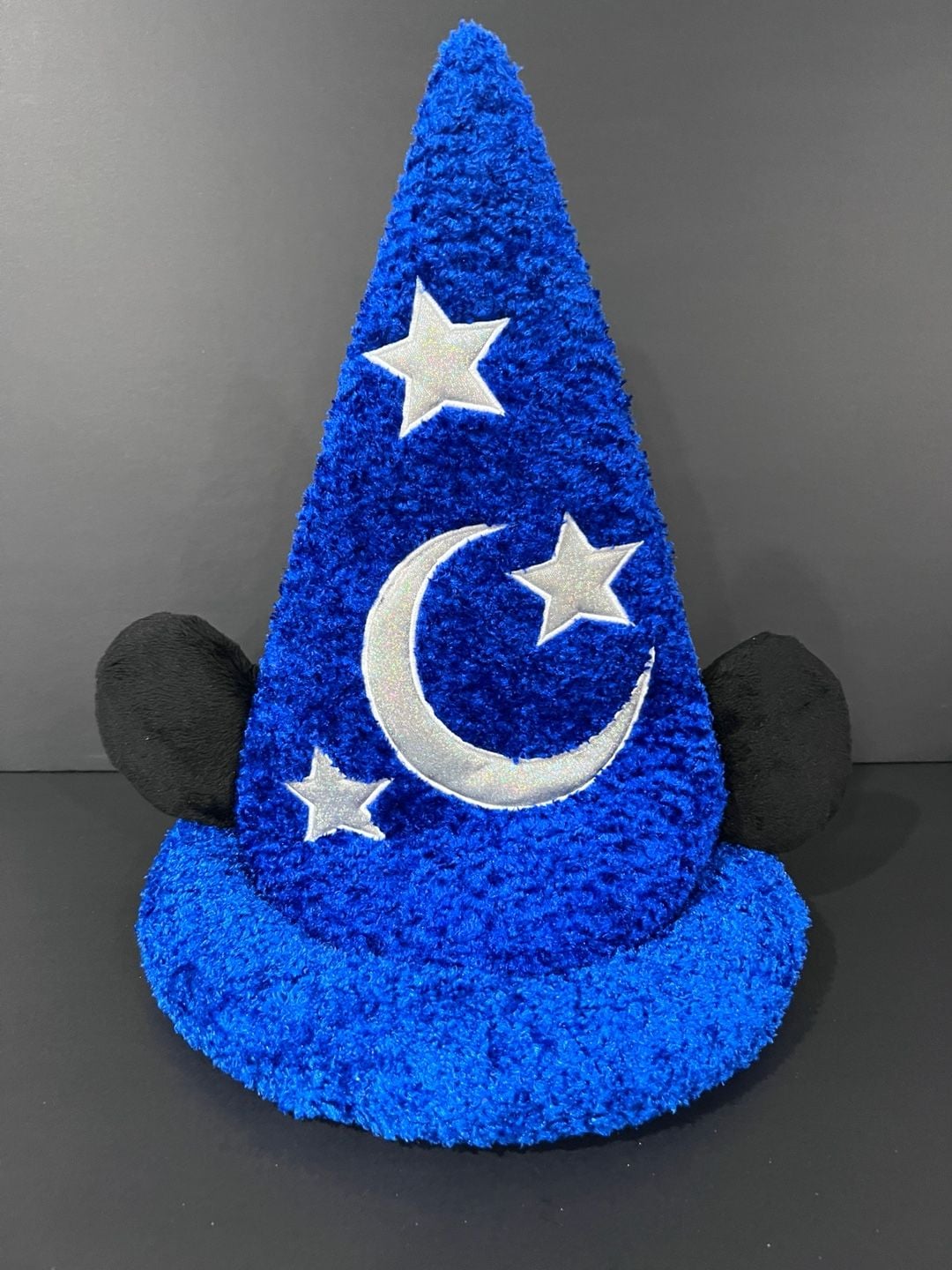 Disney Parks Mickey Mouse Sorcerer Wizard Hat Adult 59CM Blue Fantasia 2