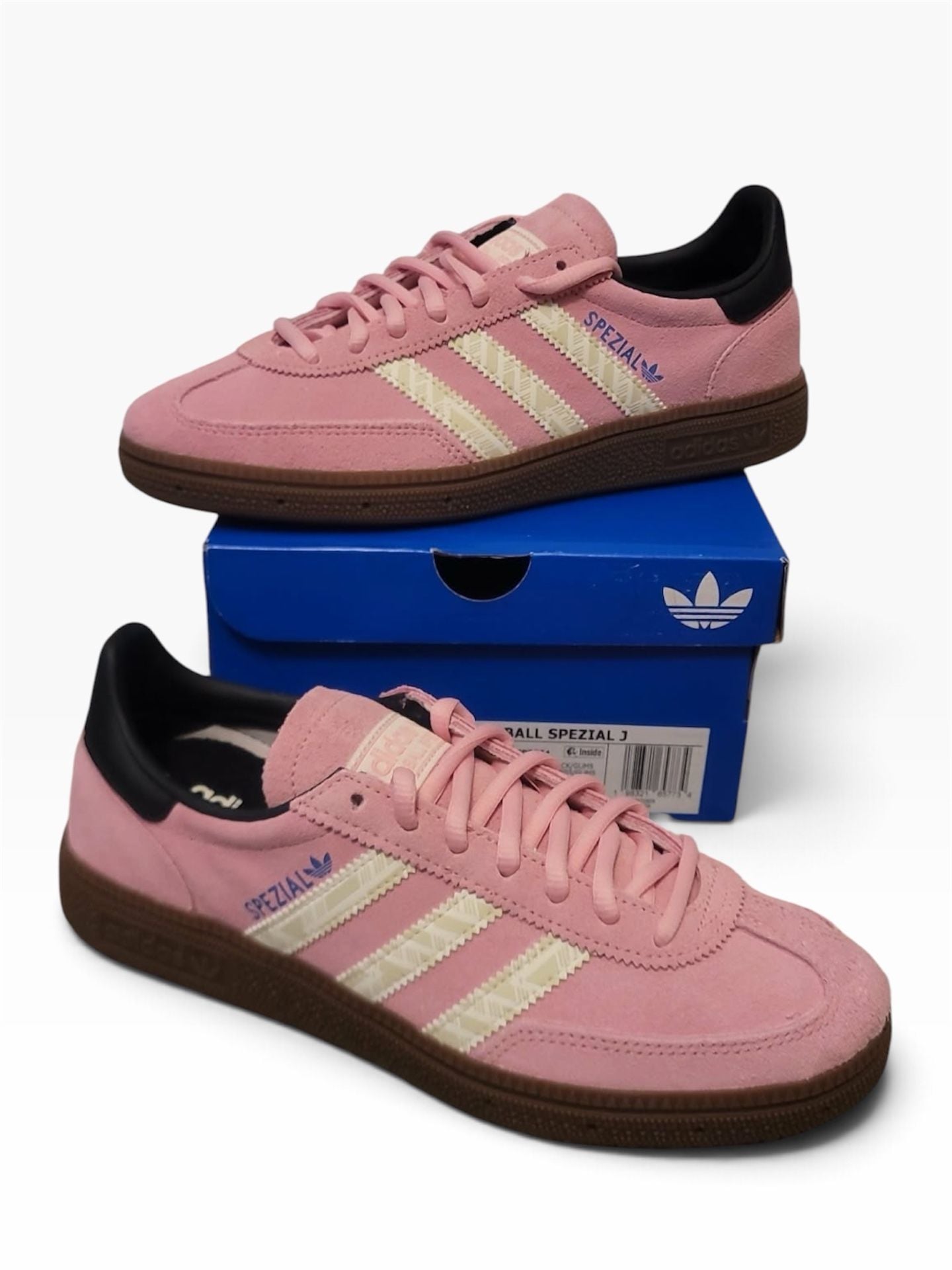 NEW Adidas Handball Spezial J Size 3.5 YOUTH Light Pink Core Black Gum JP9564 2
