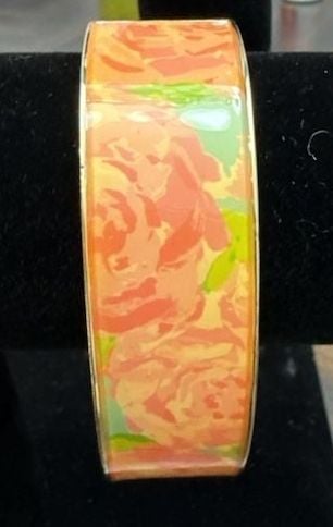 Lilly Pulitzer Floral Hinge Bangle 2
