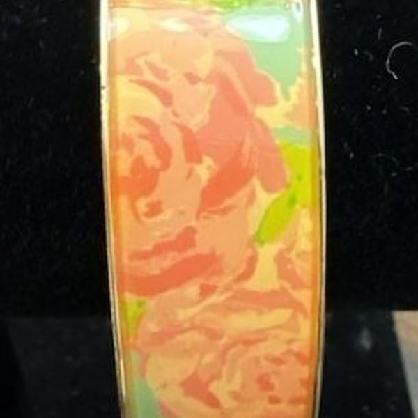 Lilly Pulitzer Floral Hinge Bangle
