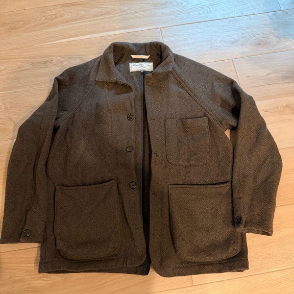 Rogue Territory Explorer Blazer Size XL Pine Blended Wool