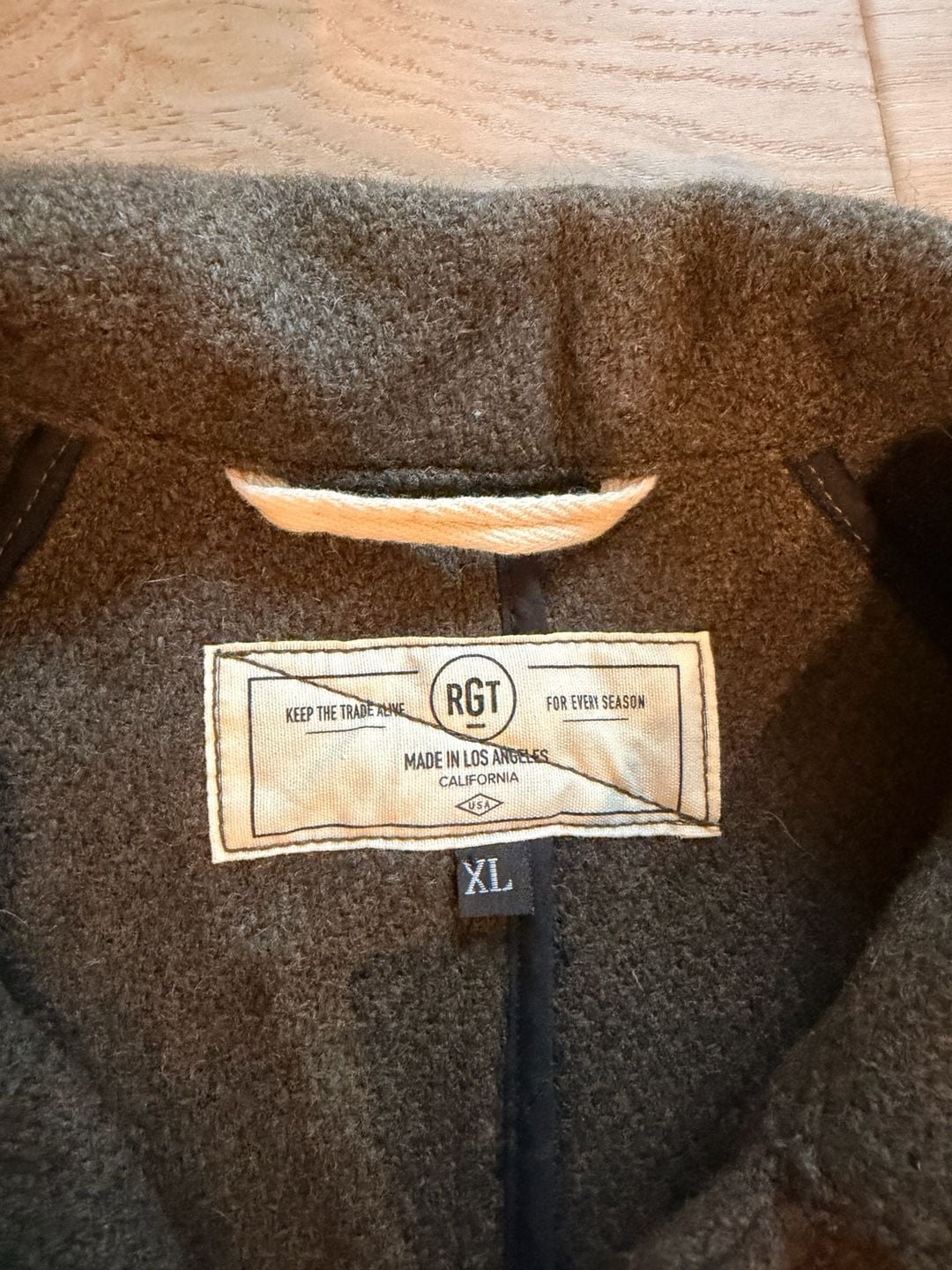 Rogue Territory Explorer Blazer Size XL Pine Blended Wool 3