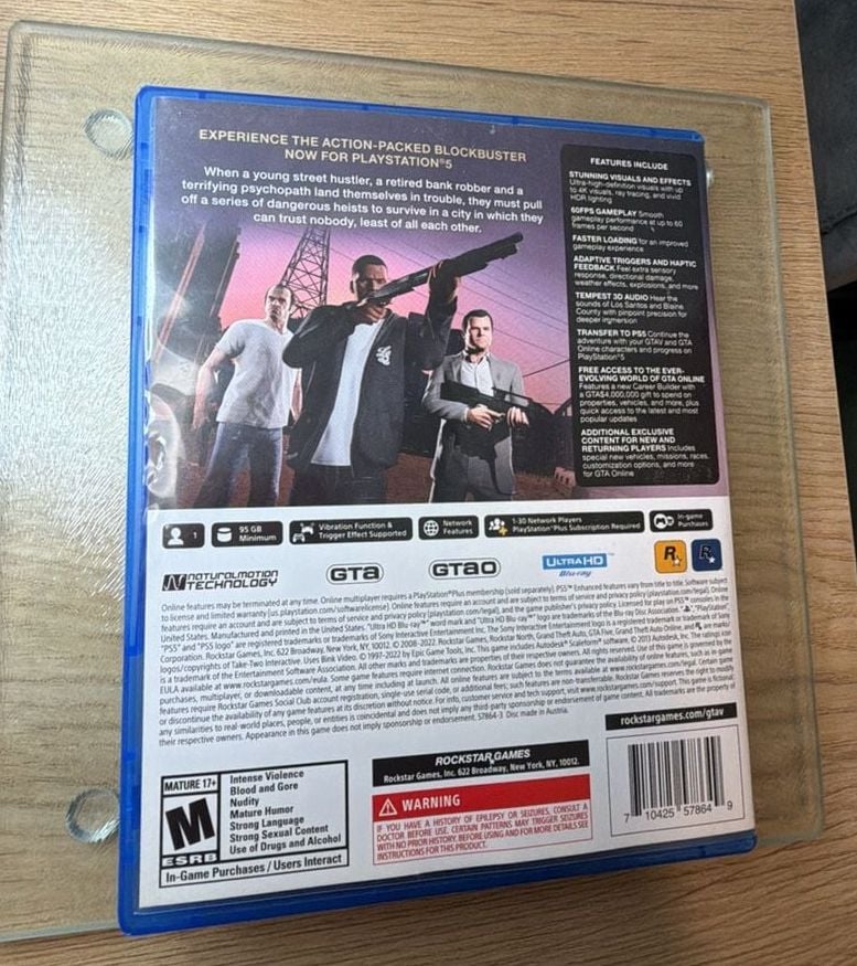 Rockstar Games Grand Theft Auto V PlayStation 5 Game 2