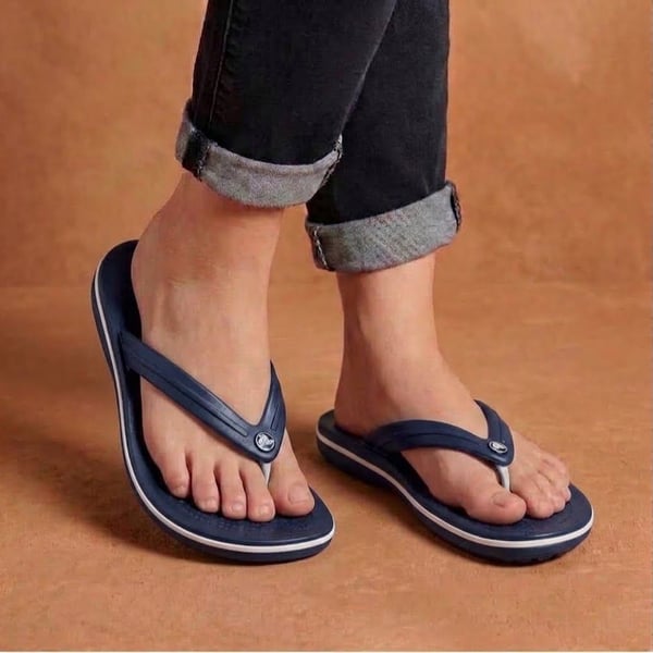 Crocs Crocband Flip Size M9/W11 Navy Flip Flop Sandals