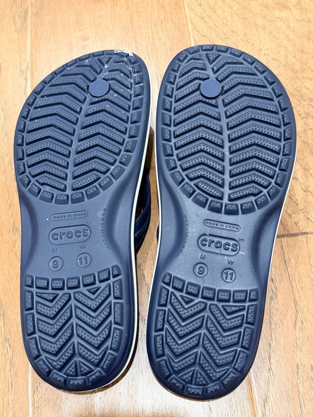 Crocs Crocband Flip Size M9/W11 Navy Flip Flop Sandals 7
