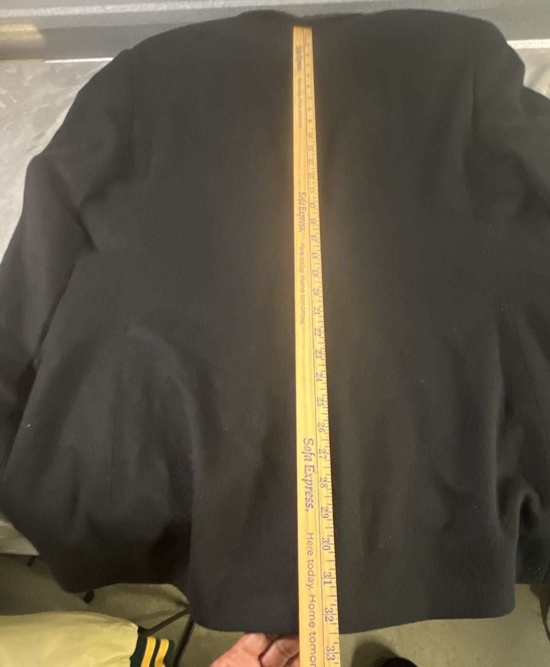 Jos. A. Bank Cashmere Blazer Size 44L Black Two Button Jacket Signature Series 12