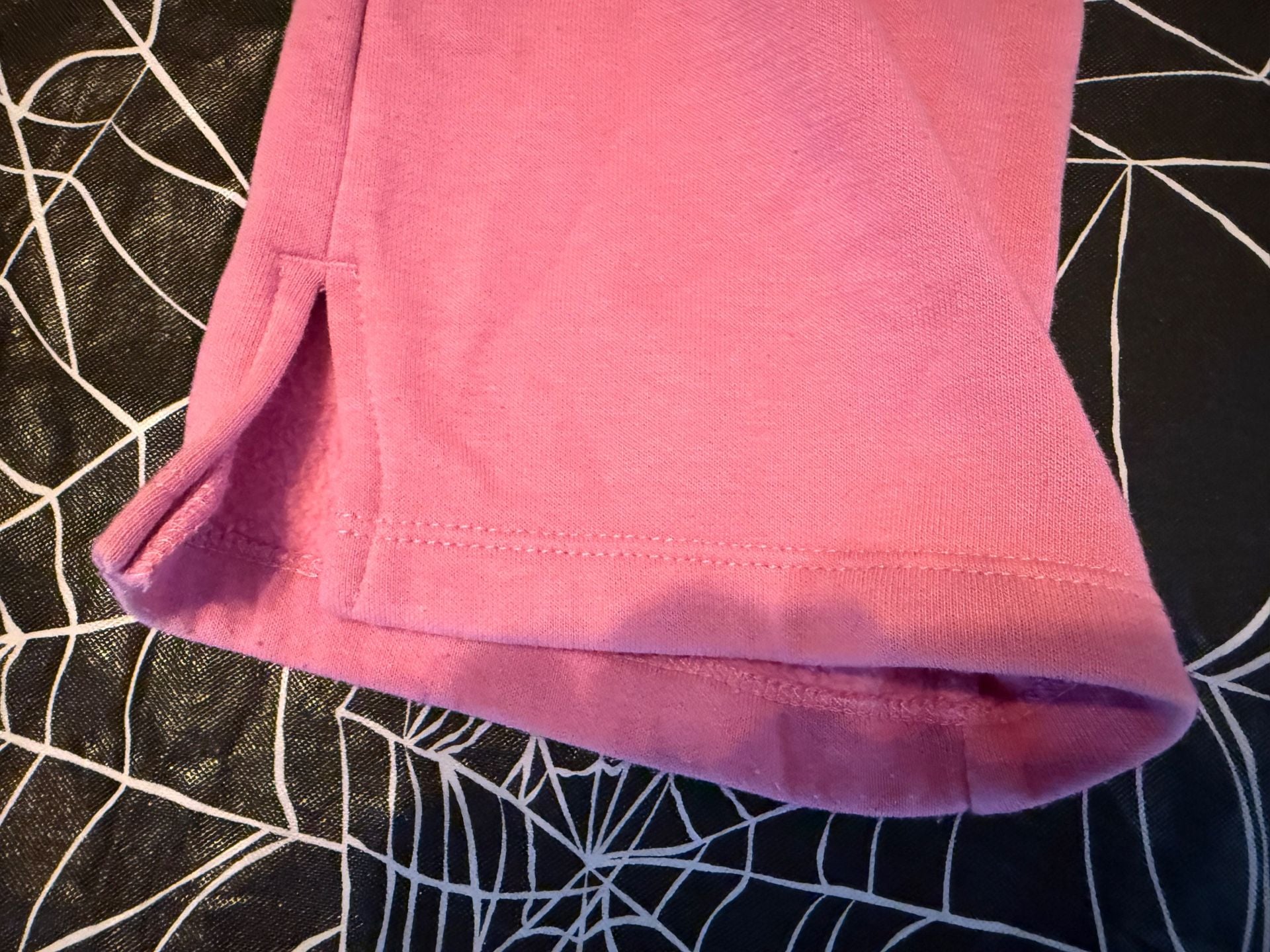 Nike Sweatpants Size 6X Pink Fleece Slit Hem (Youth) 4