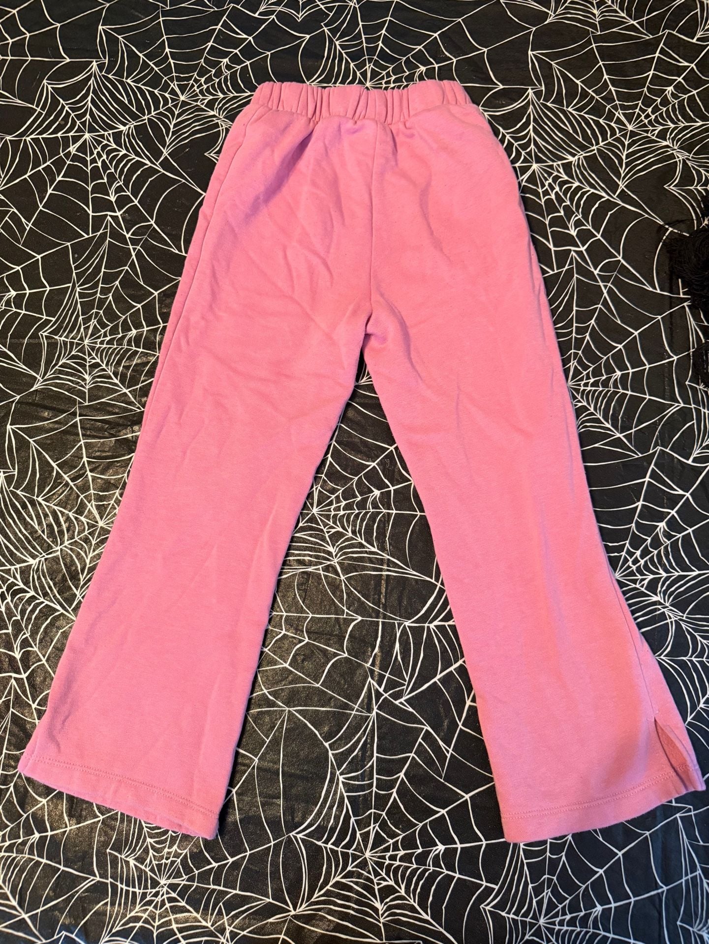 Nike Sweatpants Size 6X Pink Fleece Slit Hem (Youth) 6