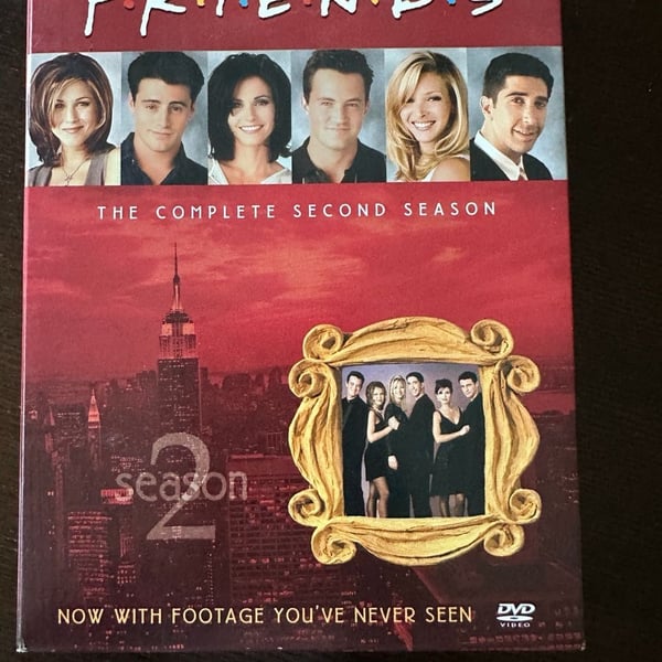 Friends The Complete Second Season DVD Boxed Set